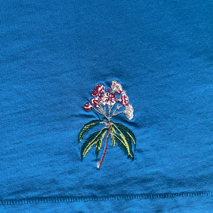 Flower Tee - French Blue
