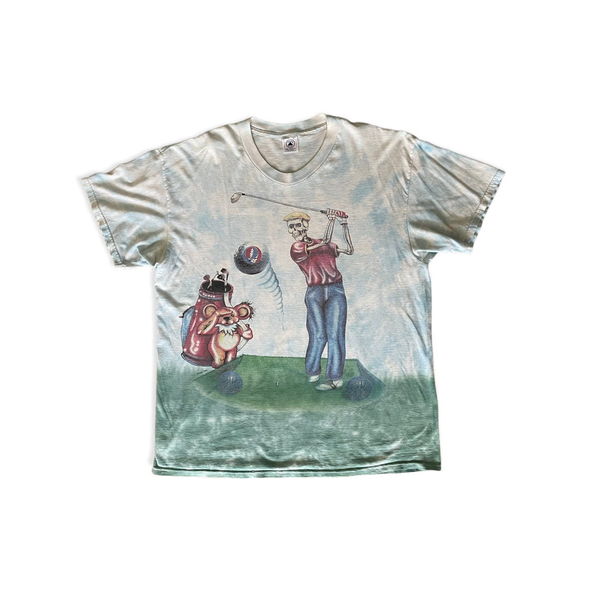 Grateful dead hot sale golf shirt