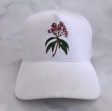 Load image into Gallery viewer, State Flower Hat - White