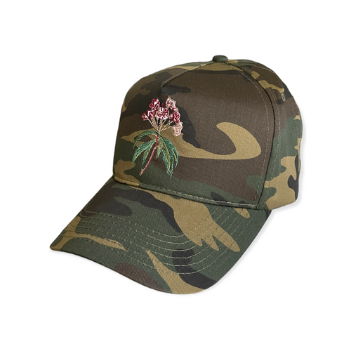 State Flower Hat - Camo