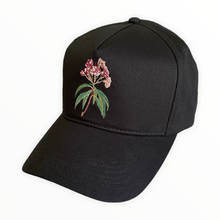 Load image into Gallery viewer, State Flower Hat - Black &amp; Gold